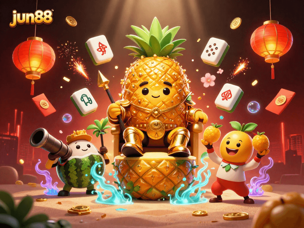 Experience thrilling gameplay at jun88 with vibrant characters and dynamic casino elements.