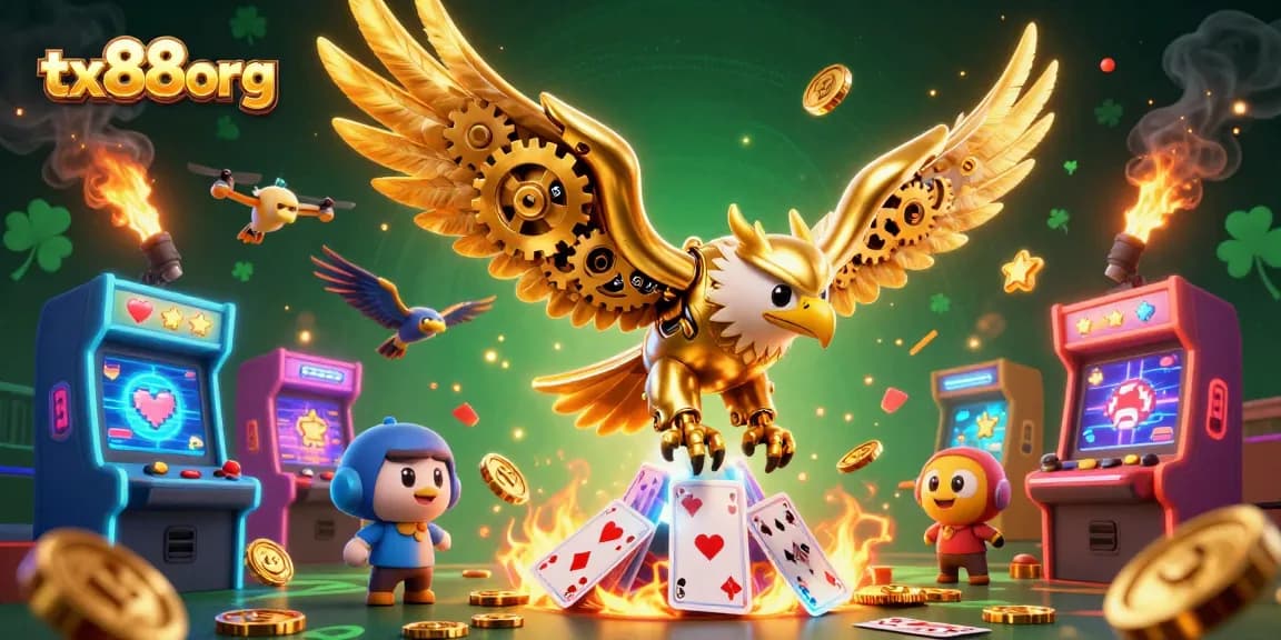 Experience ultimate gaming at tx88org with mesmerizing 3D visuals and vibrant themes.