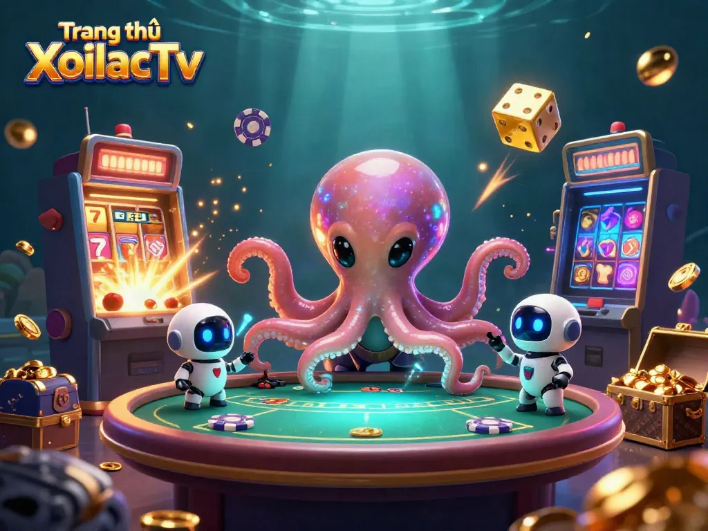 Experience the thrilling energy of Trang chủ XoilacTv with vibrant visuals and interactive gaming elements.