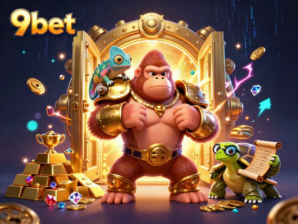 Engage with the vibrant world of 9bet as powerful characters unfold a treasure-filled casino adventure.