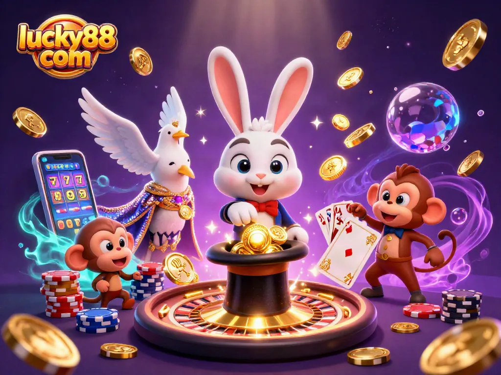 Spin the reels and win big at lucky88 com with magical casino characters and vibrant action!