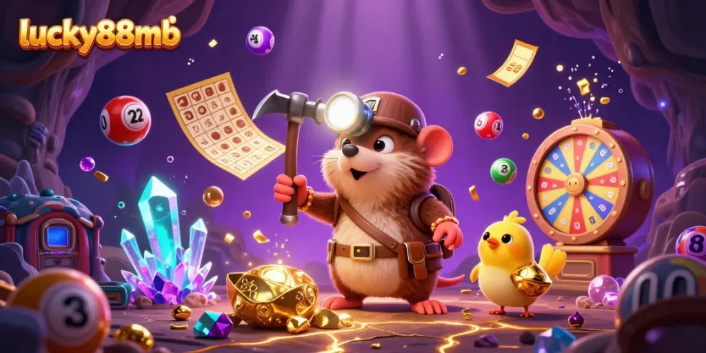 Experience thrilling gameplay at lucky88mb with vibrant lottery elements and colorful scenes.