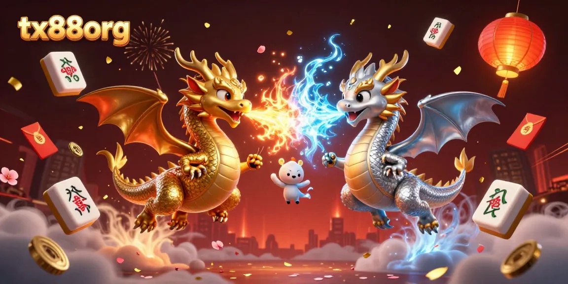 Engage with tx88org's thrilling casino games in an enchanting 3D dragon spectacle.
