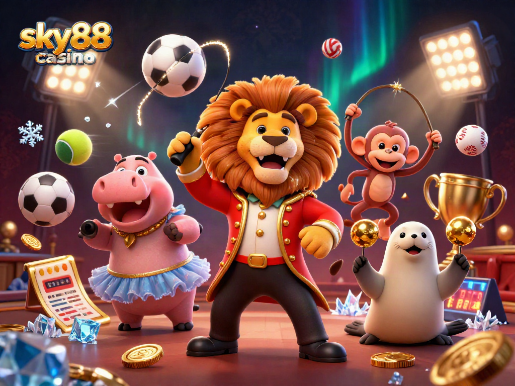 Engage with sky88 casino and experience thrilling wins through a vibrant circus gaming adventure.