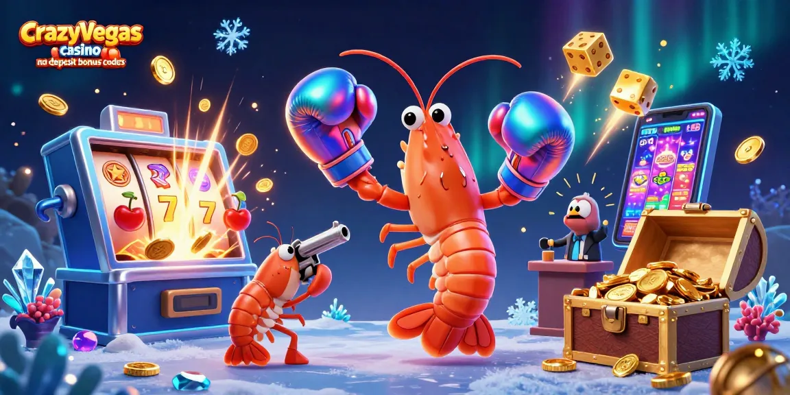 Experience thrilling action in the crazyvegas casino no deposit bonus codes world with vibrant 3D shrimp characters.