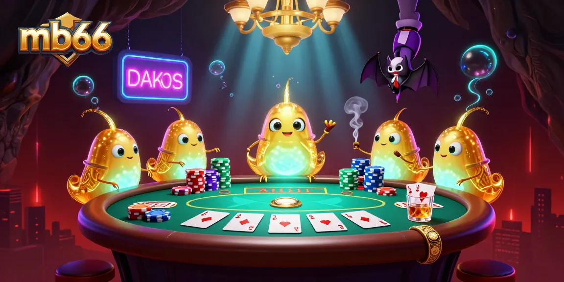 mb66 mang đến trải nghiệm casino độc đáo với đội glowworms và dealer dơi trong không gian sống động.