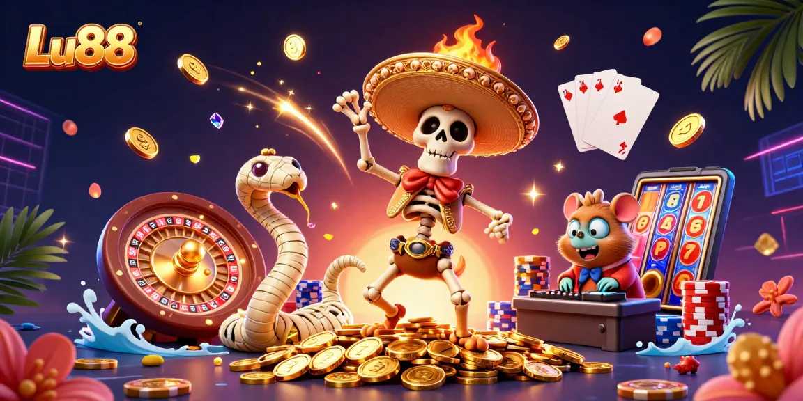 Lu88 shakes up the casino scene with vibrant characters and exciting interactive gaming elements.