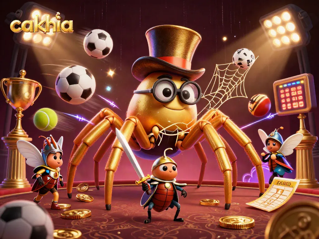 Cakhia engages users with immersive experiences in vibrant sports betting environments.