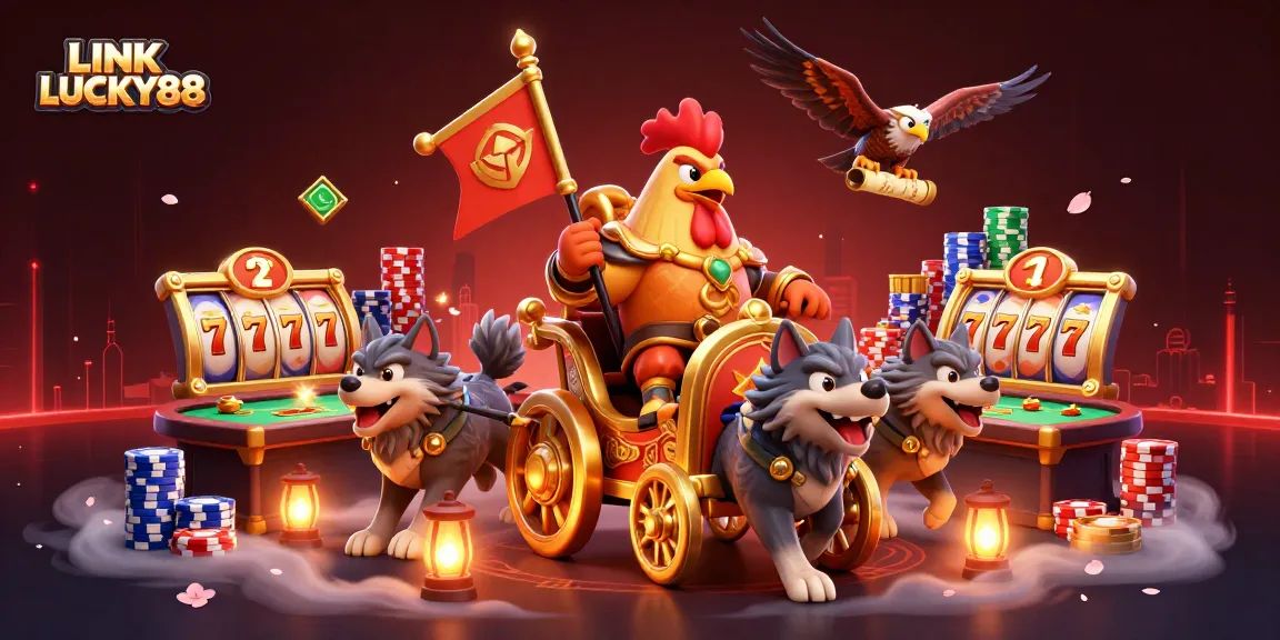 Experience thrilling gameplay action in LINK LUCKY88 with vibrant slots and dynamic poker elements.