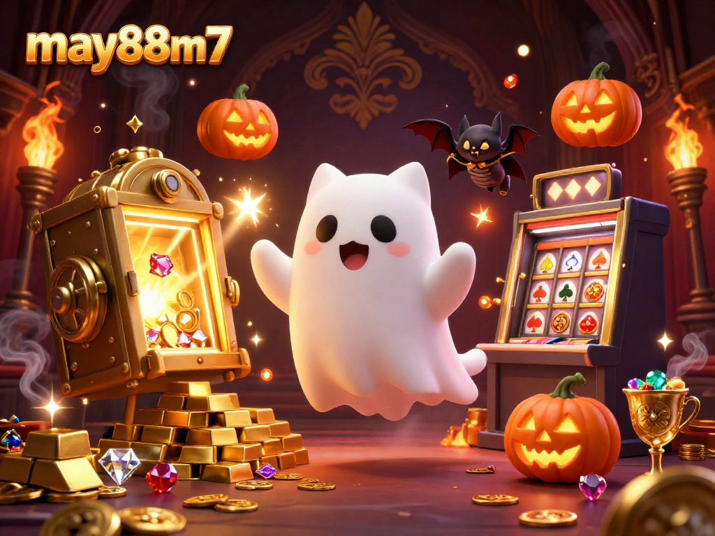 May88m7 offers thrilling ghostly fun in a haunted casino with captivating visuals.