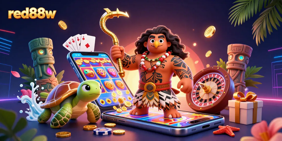 Experience excitement with red88w through vibrant slot games and exotic characters embodying the thrill of gambling.