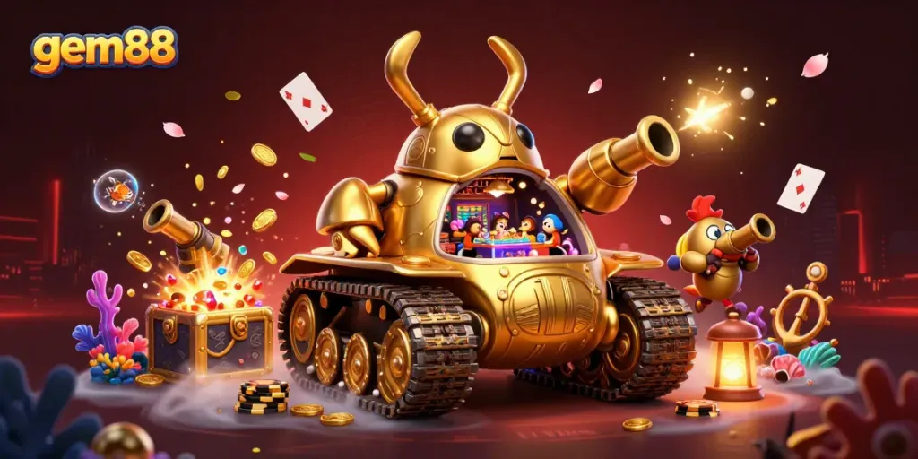 Experience gem88’s thrilling gambling offerings with a rich 3D fantasy casino world.