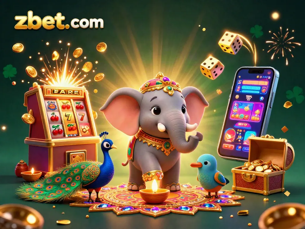 Experience the thrill of winning at zbet. com with an enchanting casino scene featuring dynamic games and vibrant elements.